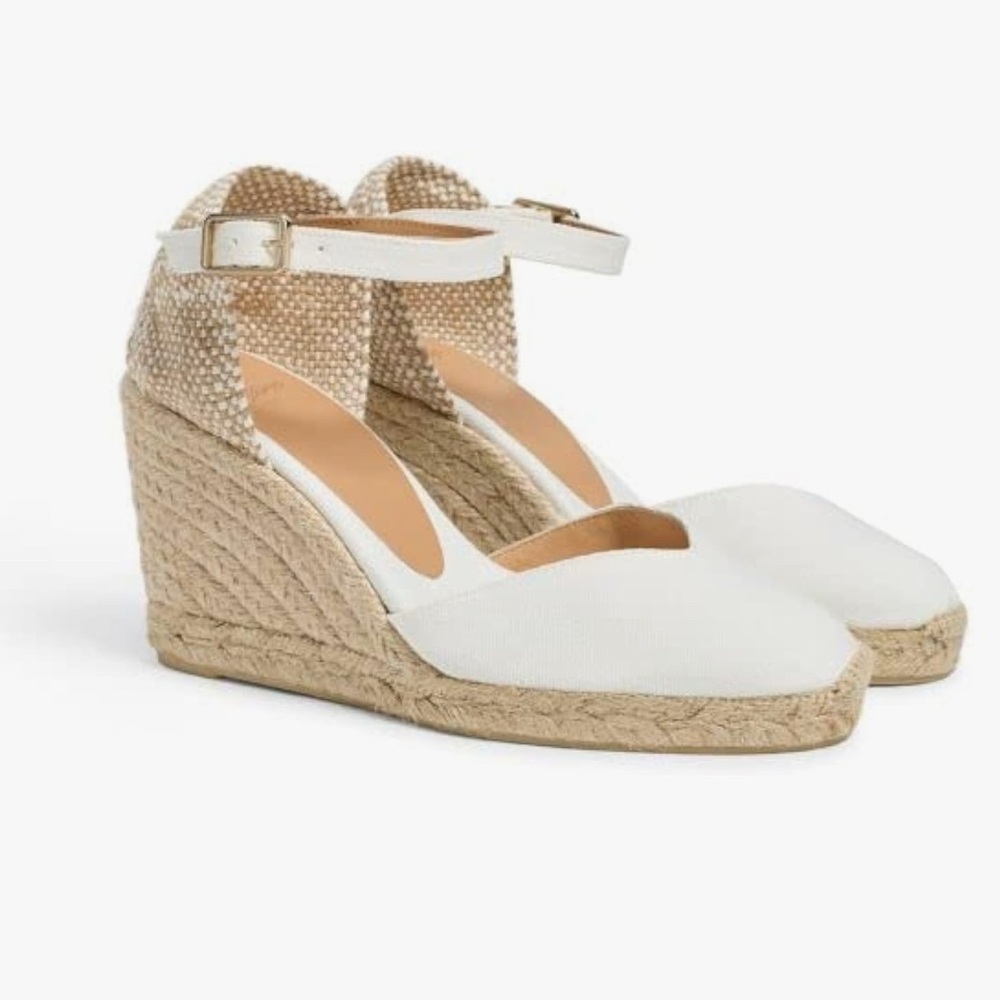 Castaer Chiarita Canvas Wedge Sandal